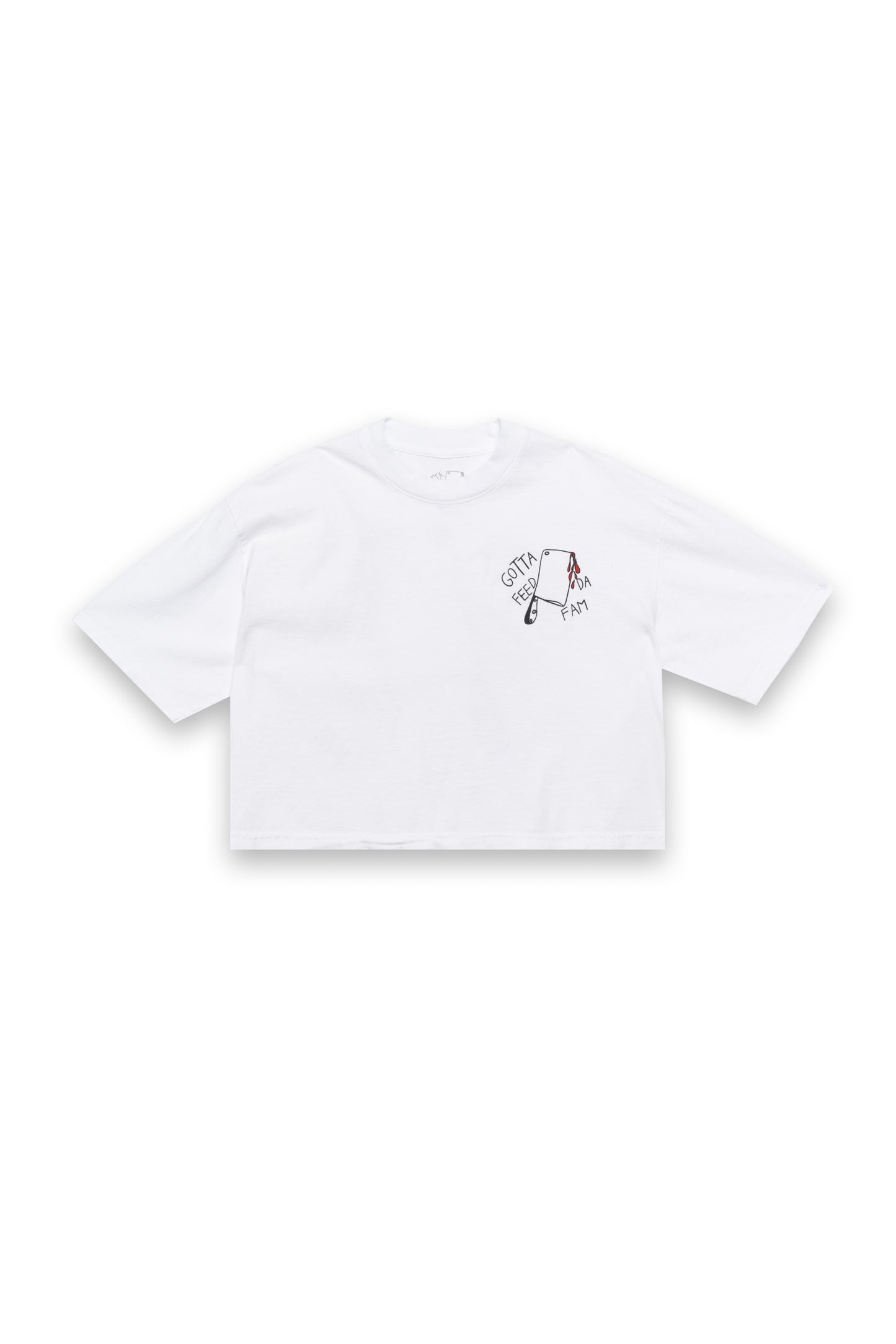 White Women’s Crop Tee